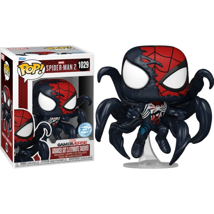 FUNKO POP Marvel: Spider-Man 2 - Advanced Suit 2.0 Symbiote Takeover (Exclusive) 9 cm Funko
