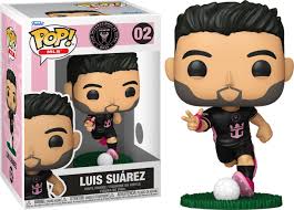 FUNKO POP MLS: Inter Miami- Luis Suarez(away) 9 cm Funko
