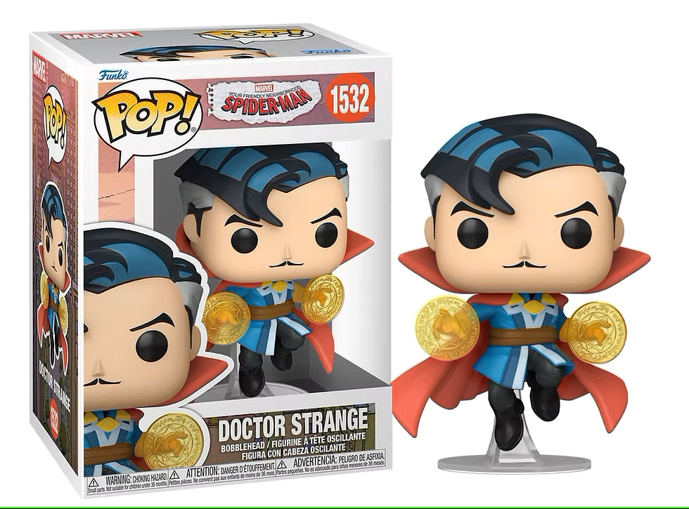 FUNKO POP Marvel: Friendly Neighborhood Spider-Man– Doctor Strange 9 cm Funko