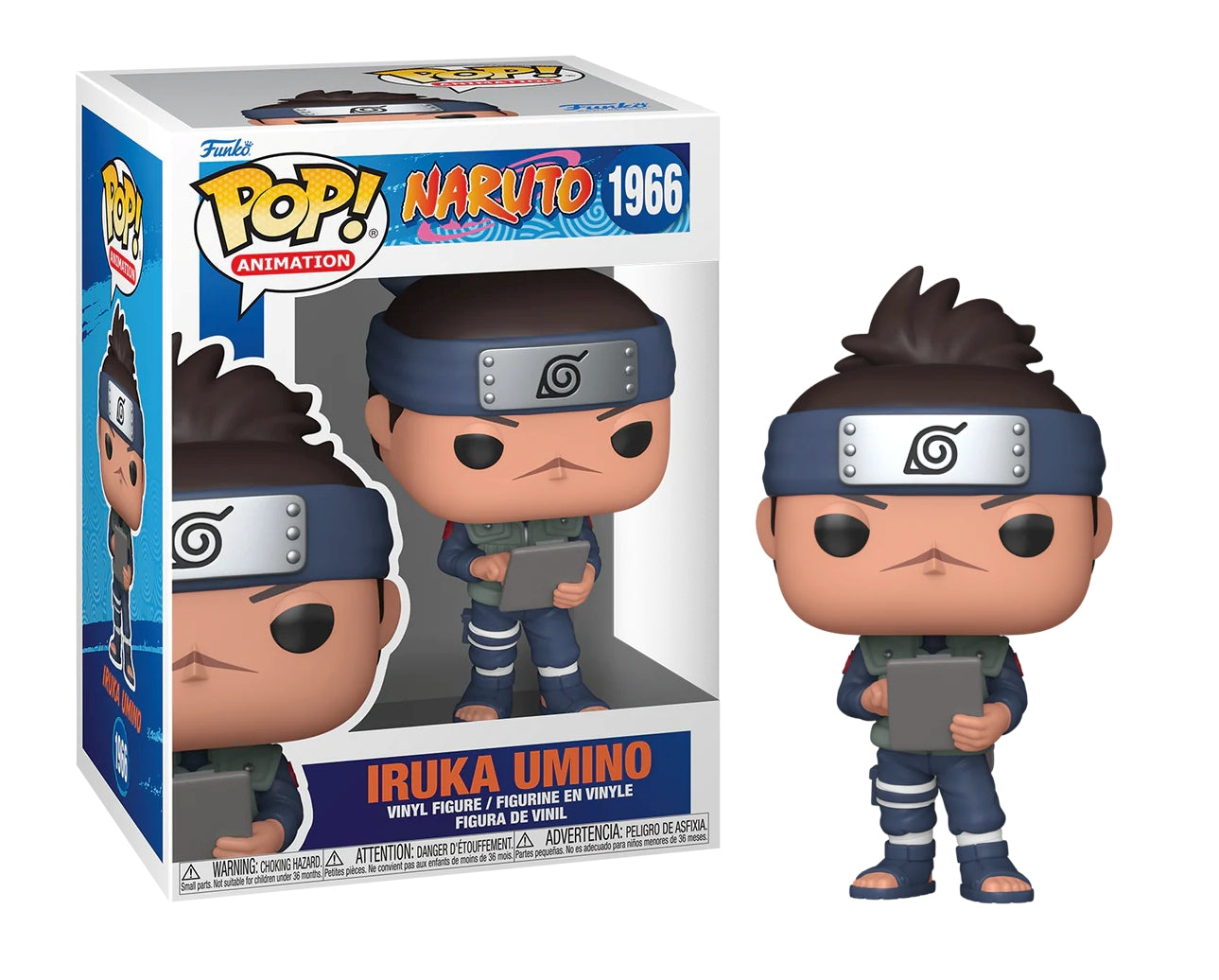 FUNKO POP Animation: Naruto Classic- Iruka Umino 9 cm Funko