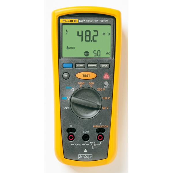 Fluke 1507 Grigio, Giallo 600 V - Disponibile in 6-7 giorni lavorativi