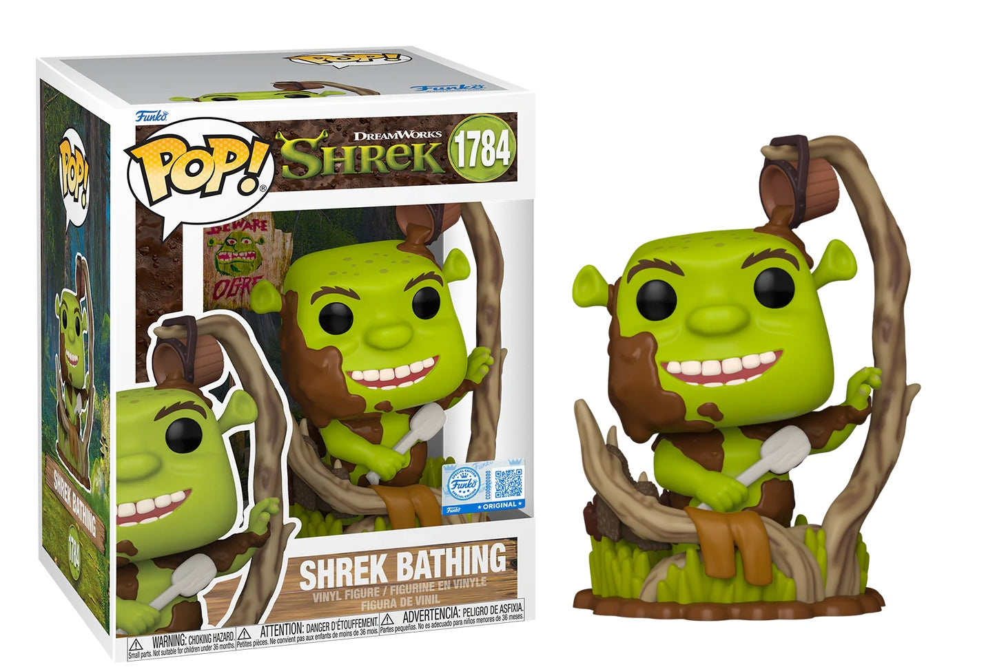 FUNKO POP Shrek - Shrek Bathing (Exclusive) 9 cm Funko