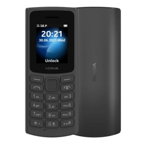 CELLULARE NOKIA 105 1.8" DUAL SIM 4G BLACK ITALIA SENIOR PHONE - Disponibile in 3-4 giorni lavorativi