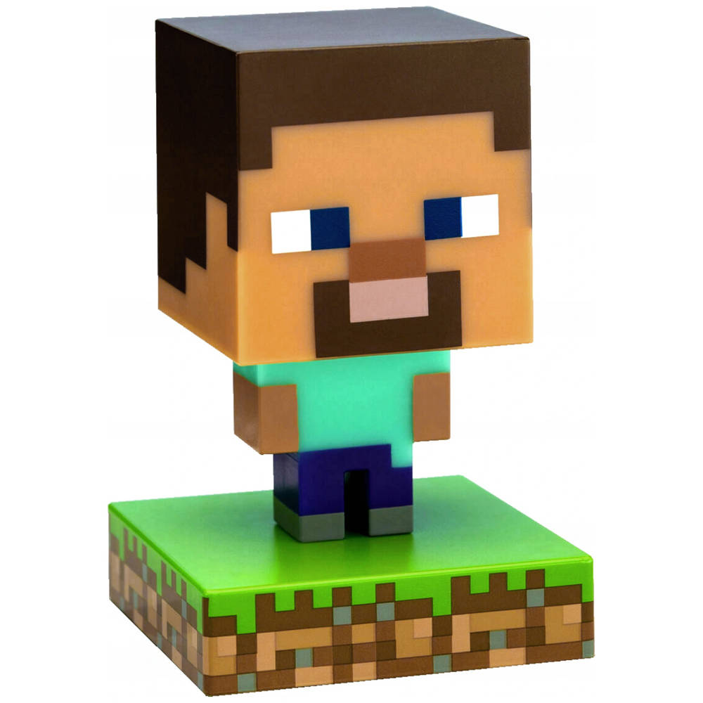 PALADONE MINECRAFT - ICON LAMPADA 3D: STEVE Paladone