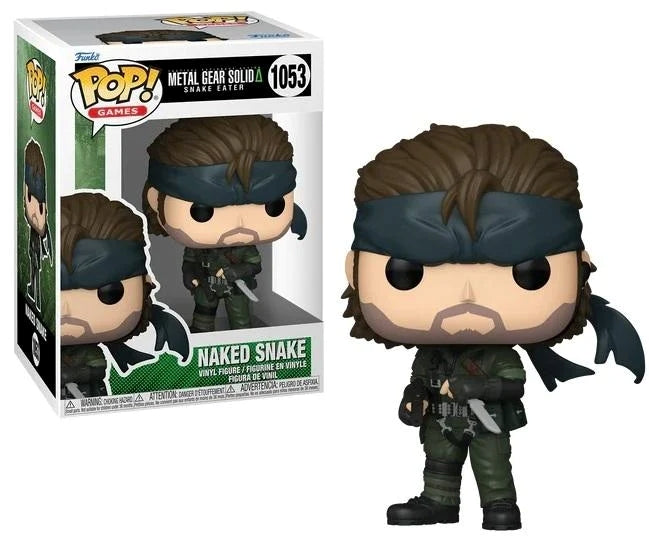 FUNKO POP Games: Metal Gear- Naked Snake 9 cm Funko