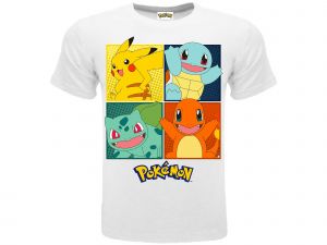 POKEMON  STARTER DI KANTO  T-shirt  7/8 GED