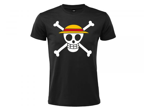 ONE PIECE : LOGO T-SHIRT NERA S GED