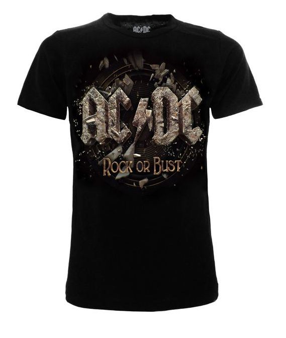AC/DC - Rock or Bust - T-Shirt Music L GED