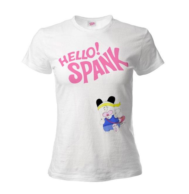 HELLO SPANK :  Hello Spank T-Shirt Donna S GED