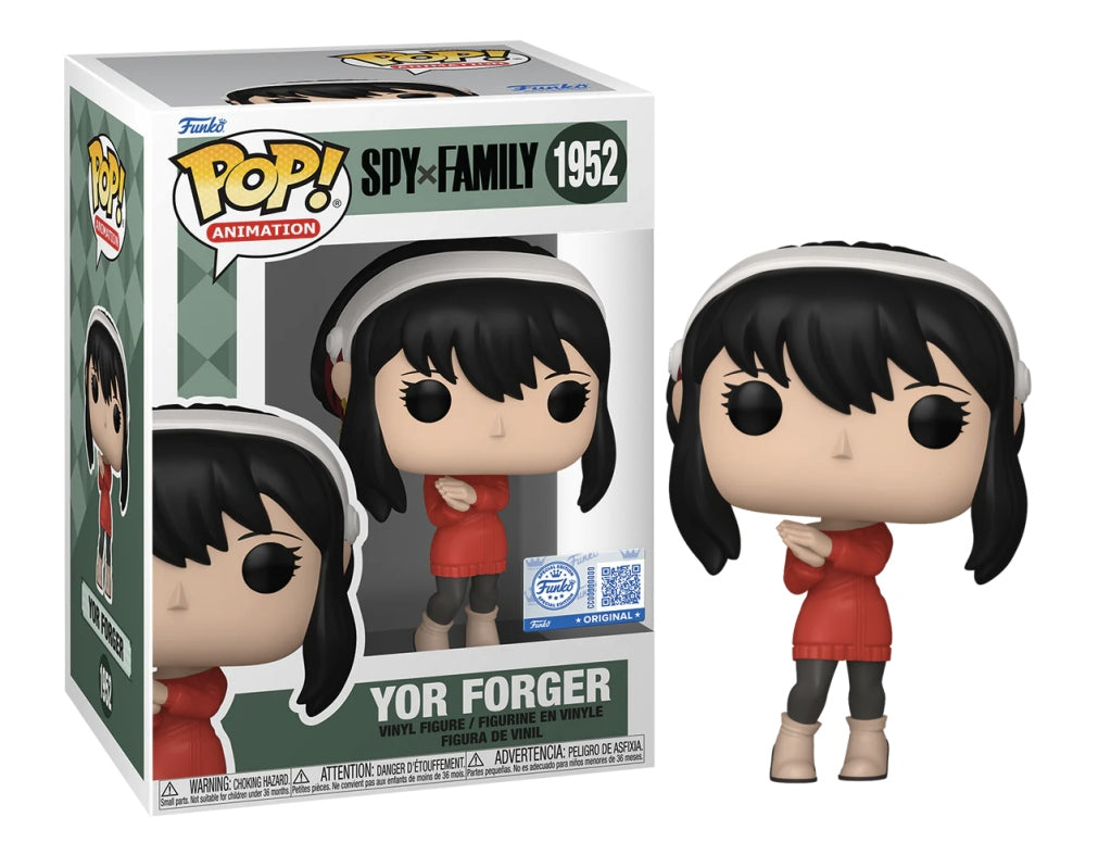 FUNKO POP Animation: Spy X Family - 1952 Yor Forger With Chase (Exclusive) 9 cm Funko