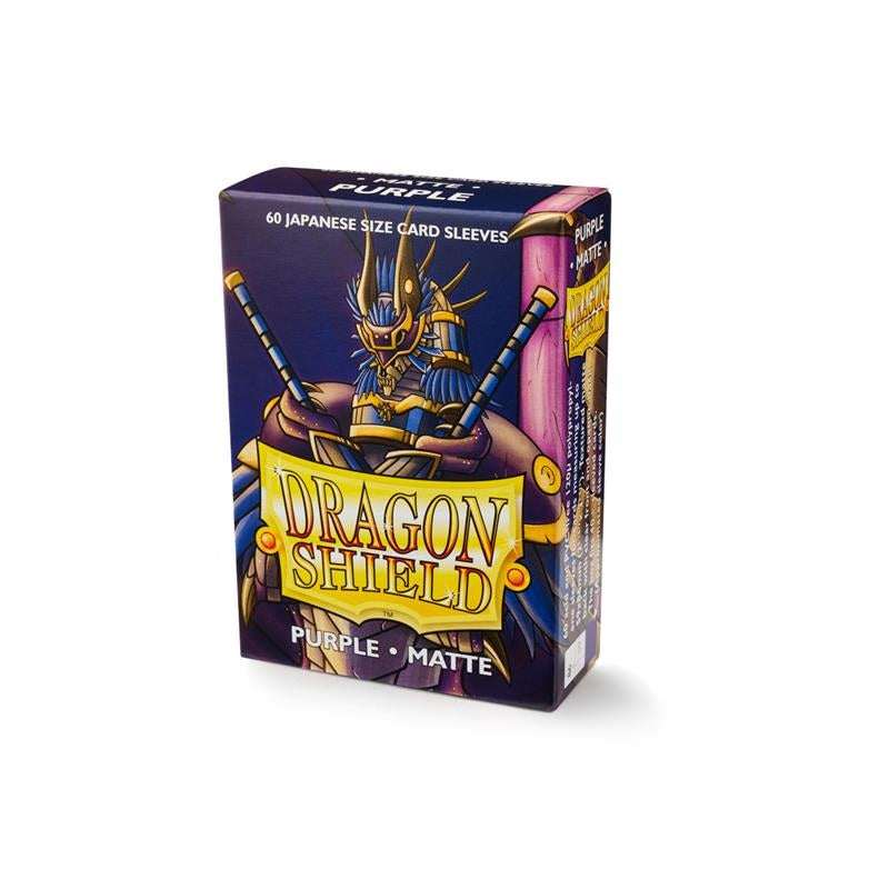 DRAGON SHIELD Small Sleeves - Japanese Matte Purple (60 Sleeves) Dragon Shield