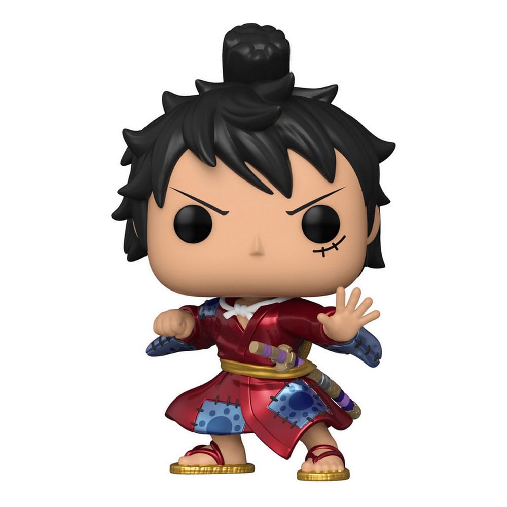 FUNKO POP  One Piece - 921 Luffy in Kimono (Exclusive) 9 cm Funko