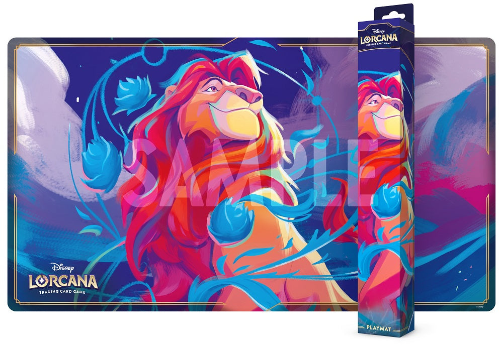 RAVENSBURGER Disney: Lorcana - Set 9 Leggende  - Tappetino - Mufasa - Ruler of Pride Rock Ravensburger TCG