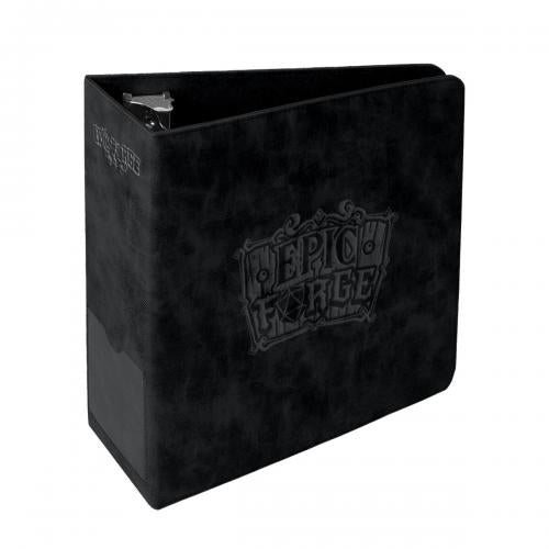 EPIC FORGE  3 D-Ring Binder for collection Card - Black Trade Invaders