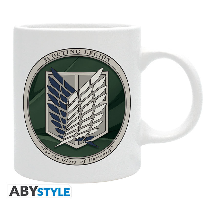 ABYSTYLE ATTACK ON TITAN - Tazza 320 ml: "Scout Legion Abystyle