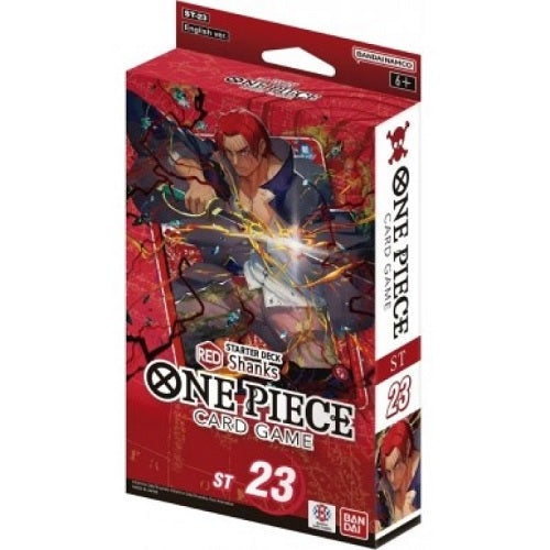 BANDAI ONE PIECE CARD GAME - Starter Deck Shanks [ST-23] Display 6 mazzi - ENG Bandai TCG
