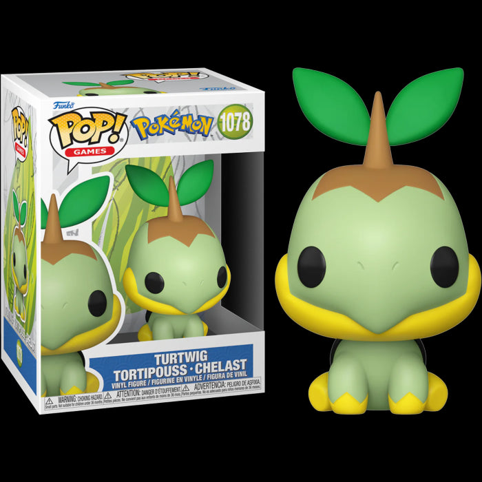 FUNKO POKEMON - POP Games N° 1078 - Turtwig 9 cm Funko