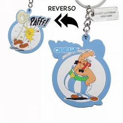 Asterix & Obelix Obelix Keychain reversibile in gomma - Disponibile in 2/3 giorni lavorativi