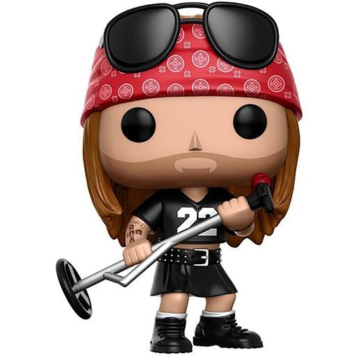 FUNKO POP  Rocks: Guns N' Roses - 50 Axel Roses 9 cm - Disponibilità immediata Funko