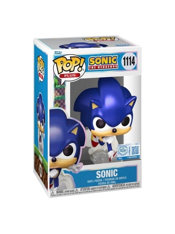 FUNKO POP Plus Sonic - Sonic (Prl) (Exclusive) 9 cm Funko