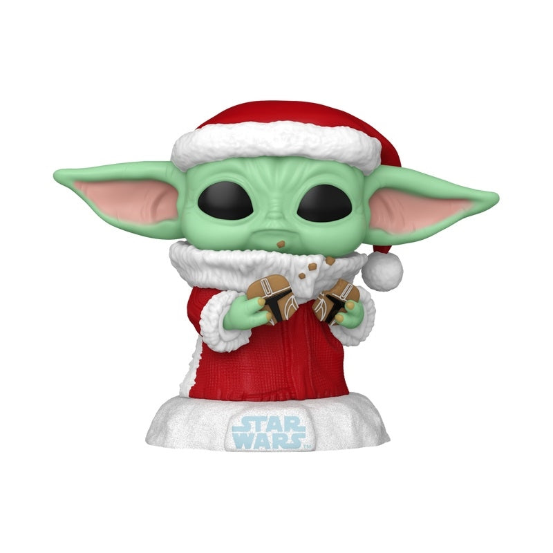 FUNKO POP Star Wars: Mando HLDY- Grogu 9 cm Funko