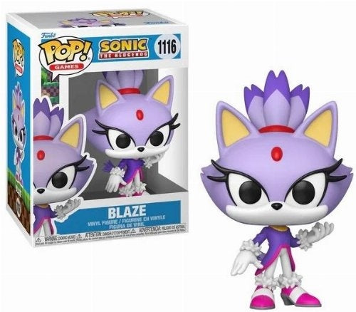 FUNKO POP Games: Sonic- Blaze the Cat 9 cm Funko