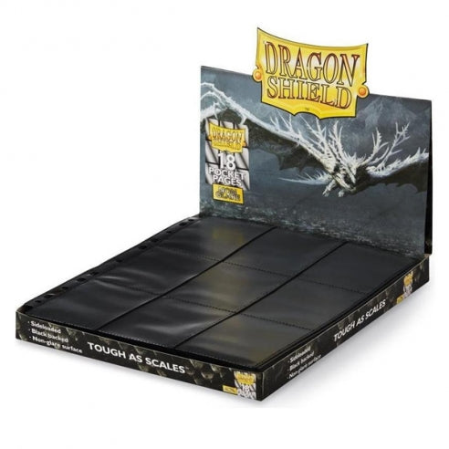 DRAGON SHIELD 18-Pocket Non-Glare Pages Display (50 Pages) Dragon Shield
