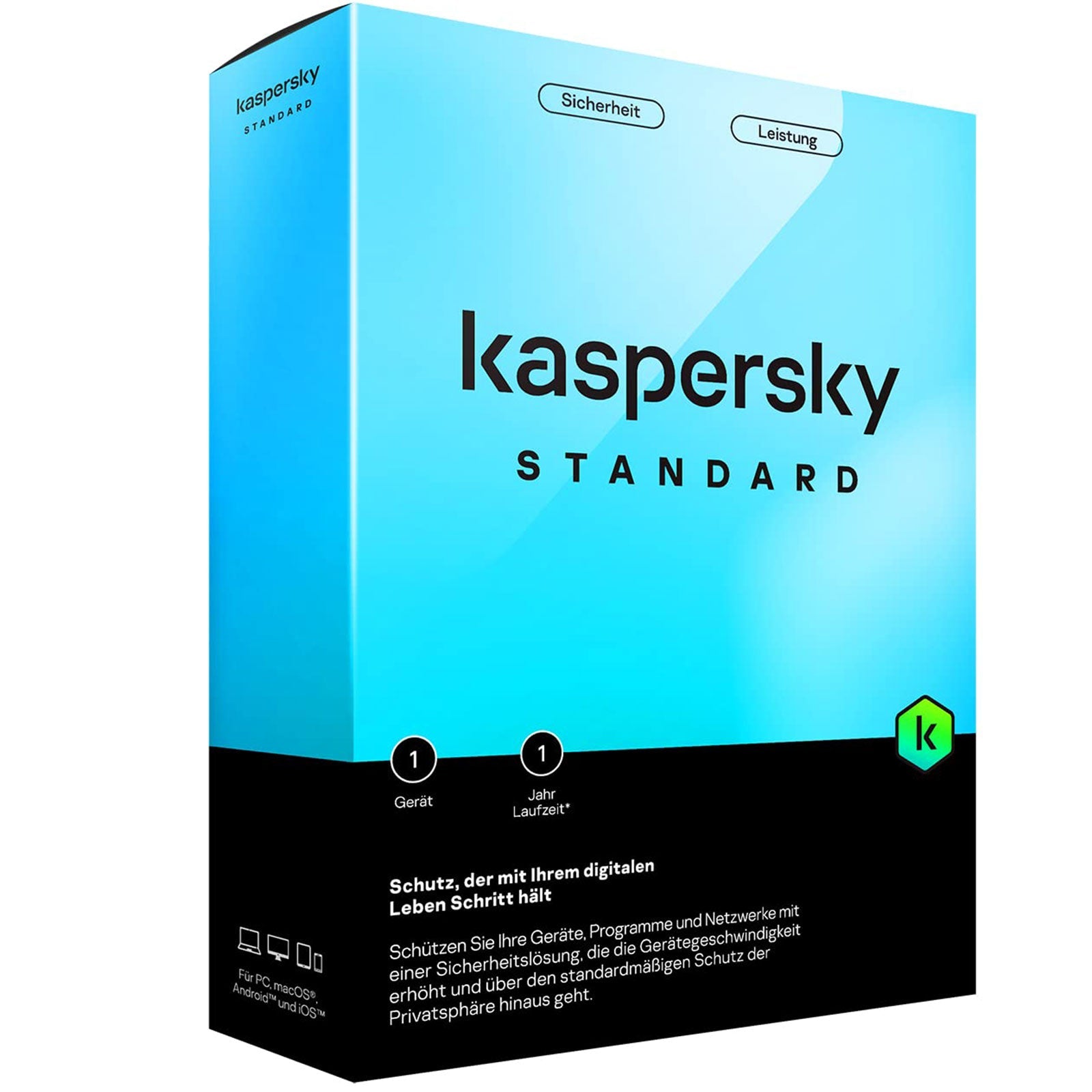 KASPERSKY SLIMBOX STANDARD 1 user 5 device KL1041T5EFS-SSB KASPERSKY