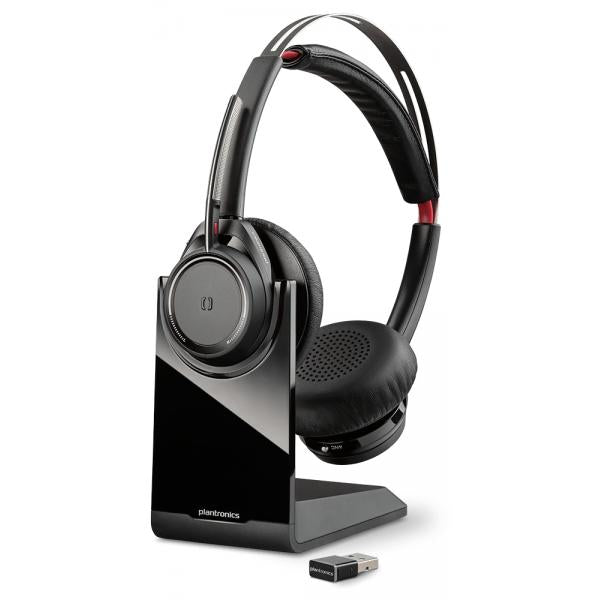 POLY Voyager Focus UC B825-M Cuffia Padiglione auricolare Bluetooth Nero - Disponibile in 6-7 giorni lavorativi
