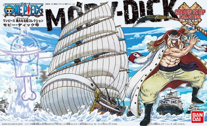 44857 - One piece grand ship coll moby dick Bandai