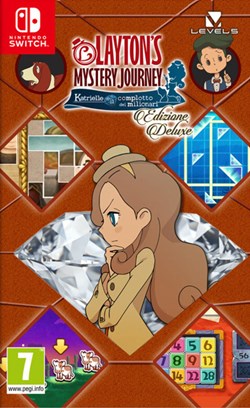 Switch Layton's Mystery Journey: Katrielle e il Complotto dei Milionari - Deluxe Edition - Disponibile in 2/3 giorni lavorativi