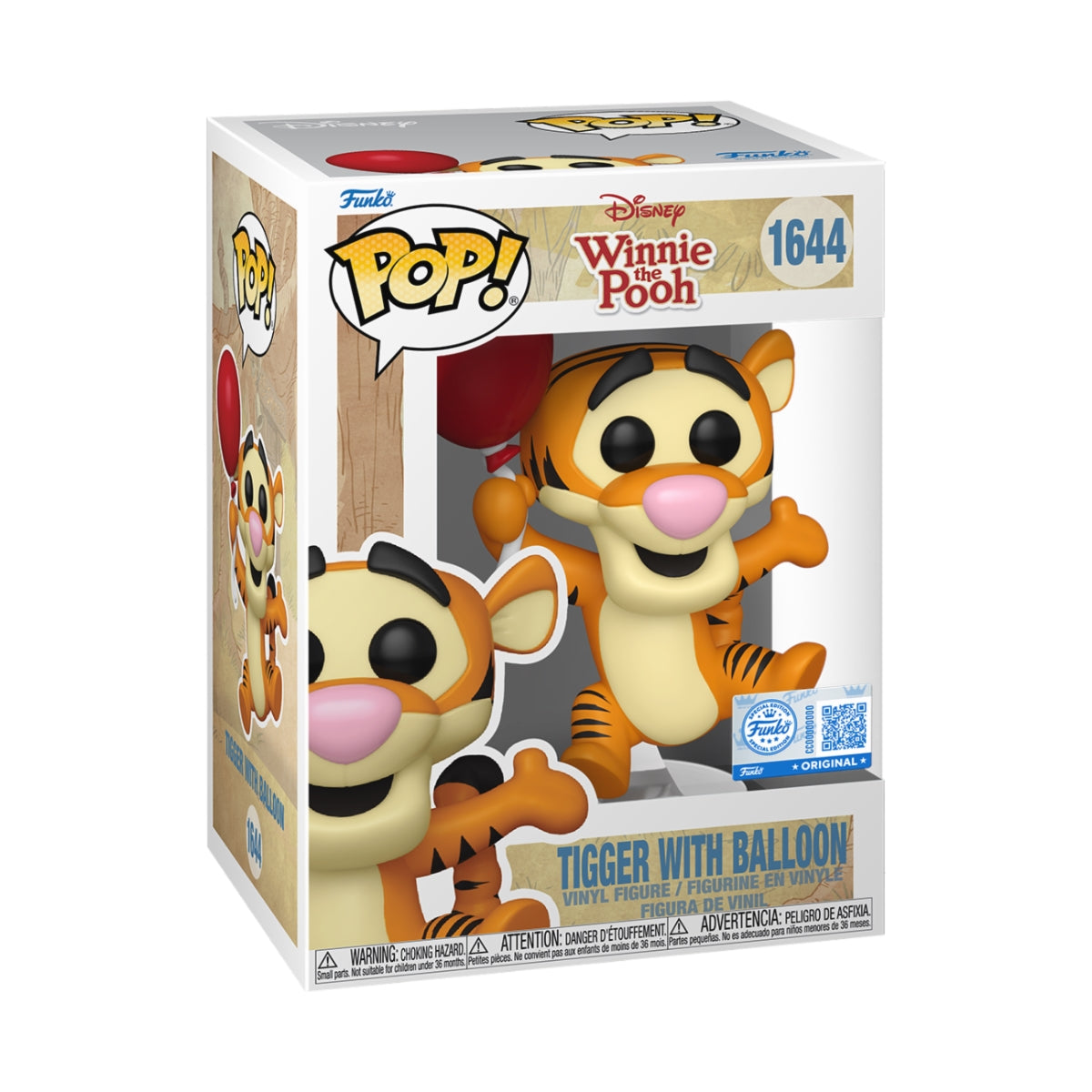FUNKO POP Disney: Winnie the Pooh - Tigro w/Balloon 9 cm Funko