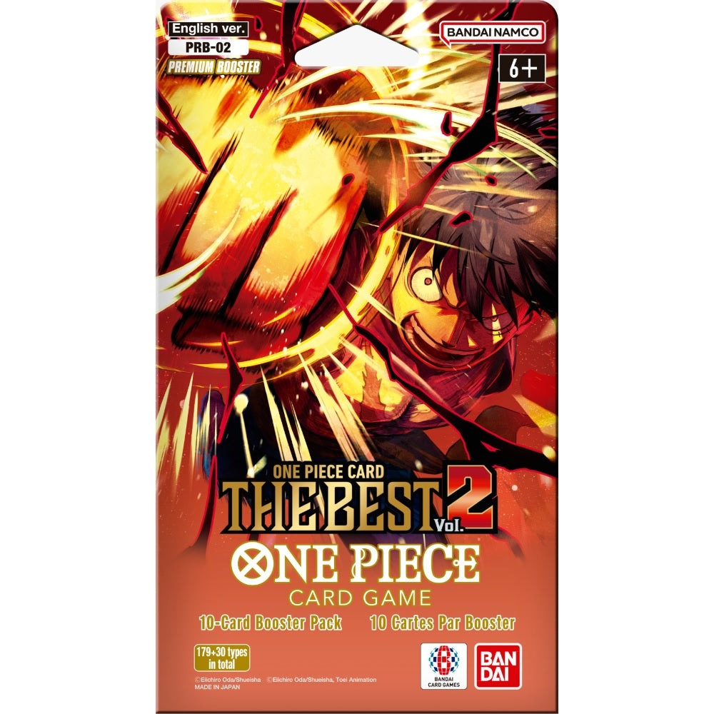 BANDAI ONE PIECE CARD GAME - PRB-02 Paper Sleeve (10 Card Booster Pack) - ENG [possibile allocazione] Bandai TCG