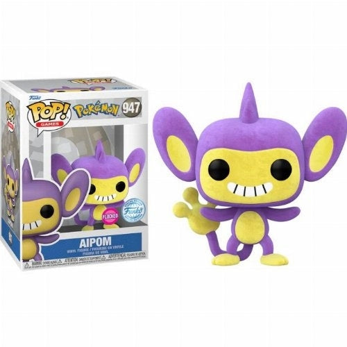 FUNKO POP Games: Pokemon - 947 Aipom (Flocked) (Exclusive) 9cm Funko