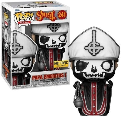 FUNKO POP Rocks: Ghost - 241 Papa Emeritus I (Exclusive) 9 cm - Disponibile in 2/3 giorni lavorativi Funko