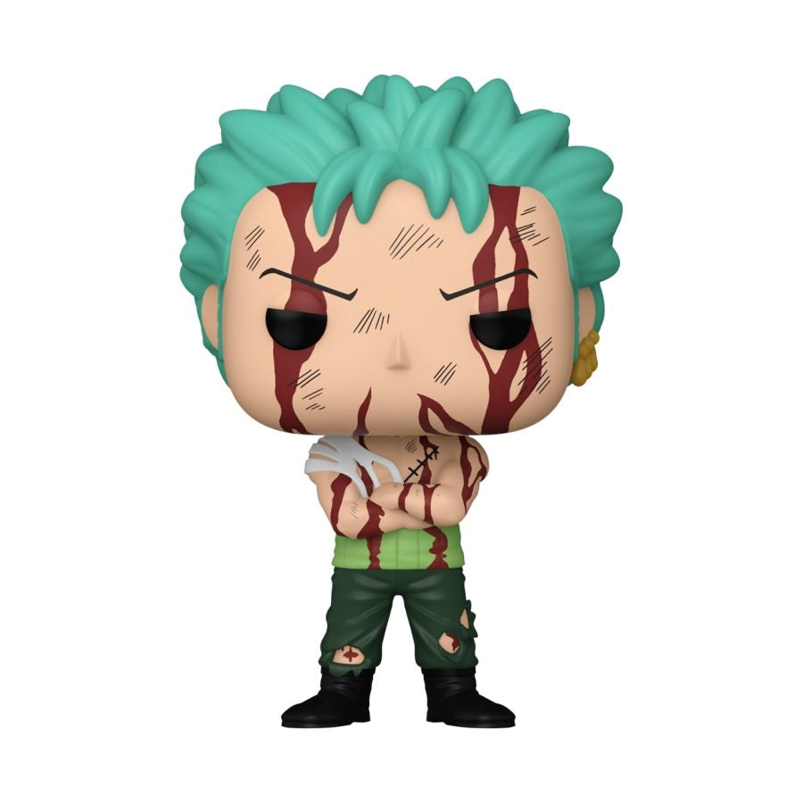 FUNKO POP  One Piece - 1496 Roronoa Zoro Nothing Happened (Exclusive) 9 cm Funko