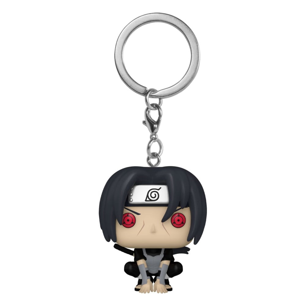 FUNKO POP  Naruto - Portachiavi Itachi Uchiha (Moonlit) 4 cm Funko