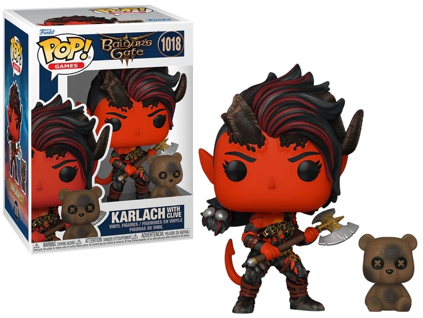 FUNKO POP&Buddy: Baldur's Gate- Karlach & Clive 9 cm Funko