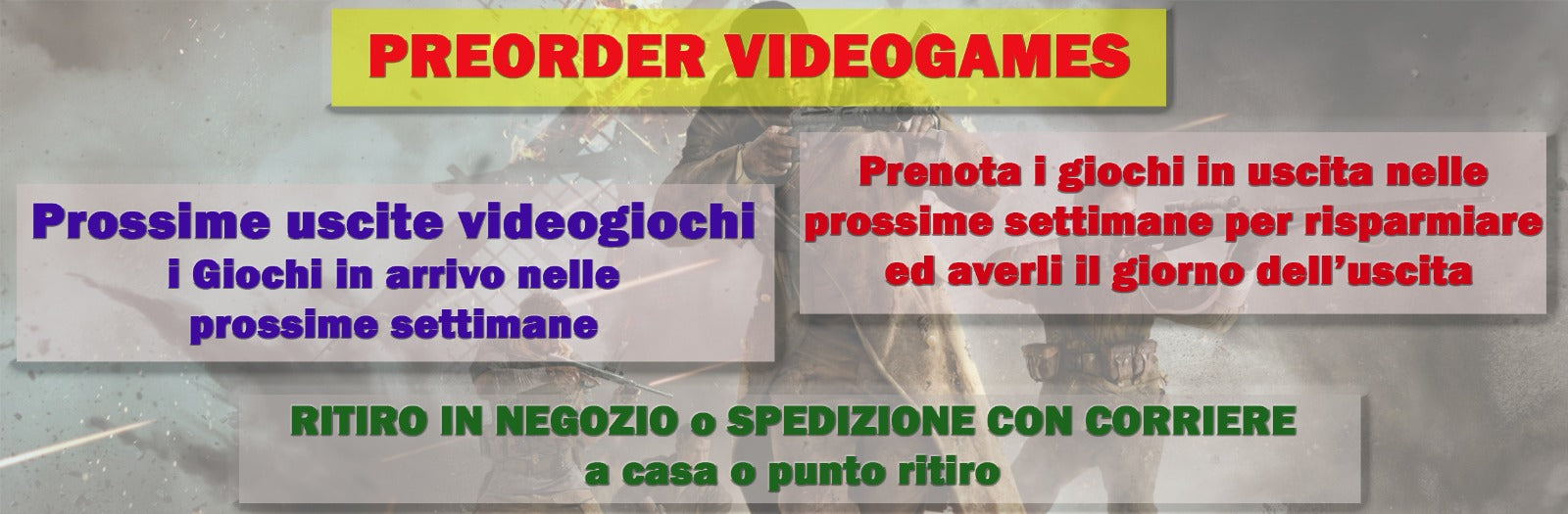 Preordini videogiochi