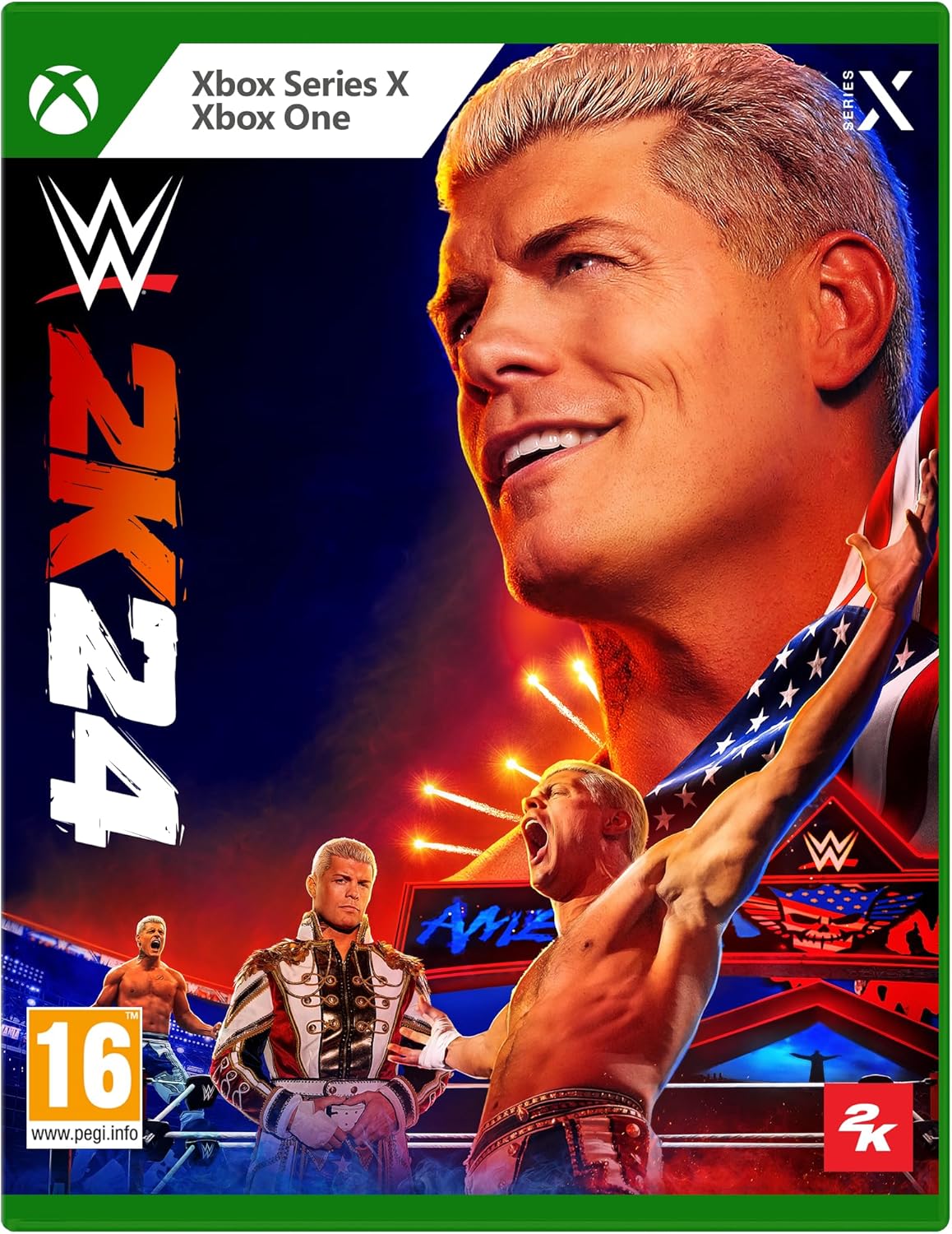 Xbox Series X / Xbox One WWE 2K24 Usato garantito - Disponibilità immediata