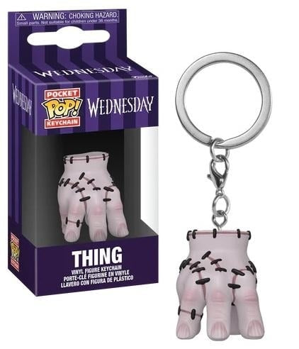 FUNKO POP Keychain: Wednesday S2- Thing 9 cm Funko