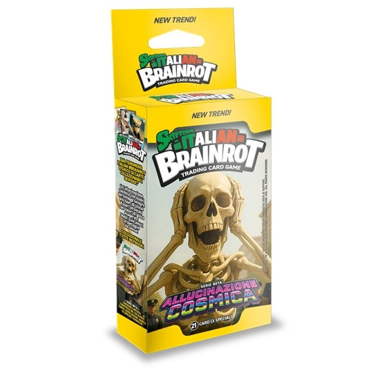 Skifidol Italian Brainrot - Maxi Eco Blister Allucinazione Cosmica (2 bustine da 14 carte + carta promo) Skifidol
