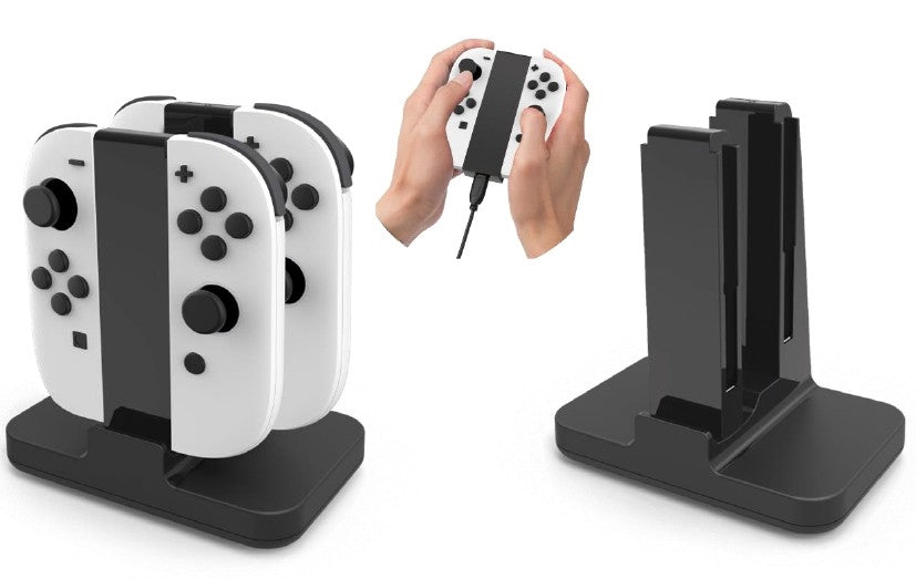 NACON Ricarica per 2 joycon e 1 controller Switch  2 Big Ben