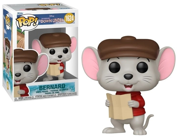 FUNKO POP Disney: Bianca e Bernie nella terra dei canguri- Bernard 9 cm - Disponibile in 2/3 giorni lavorativi Funko
