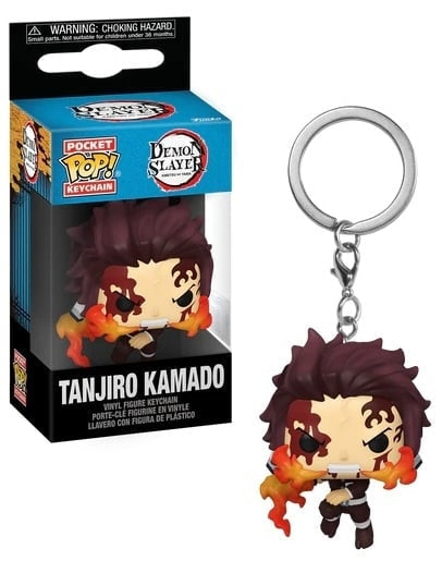 FUNKO POP Keychain: Demon Slayer- Tanjiro(Dancing Flash) - Disponibile in 2/3 giorni lavorativi Funko