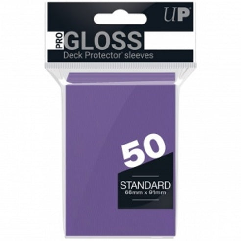 ULTRA PRO - 50 Bustine Standard Pro Gloss Purple Ultra Pro
