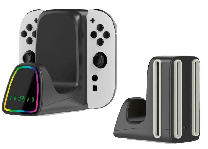NACON Ricarica per 2 joycon e 1 controller PRO,Switch  2 Big Ben