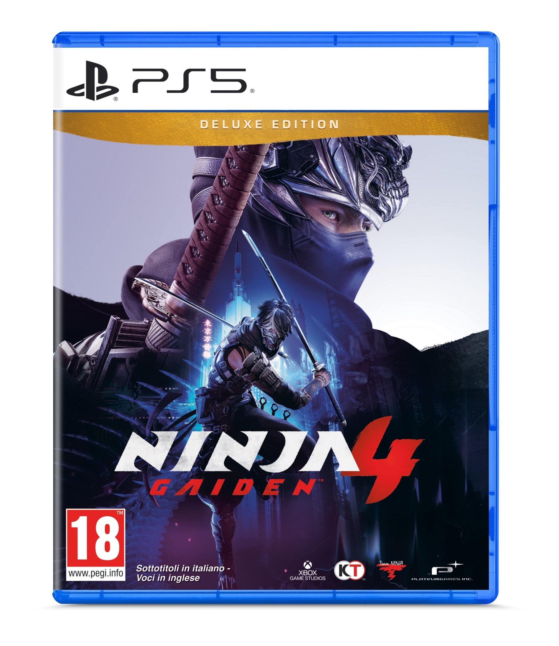 PS5 NINJA GAIDEN 4 Deluxe - Disponibile in 2/3 giorni lavorativi Microsoft
