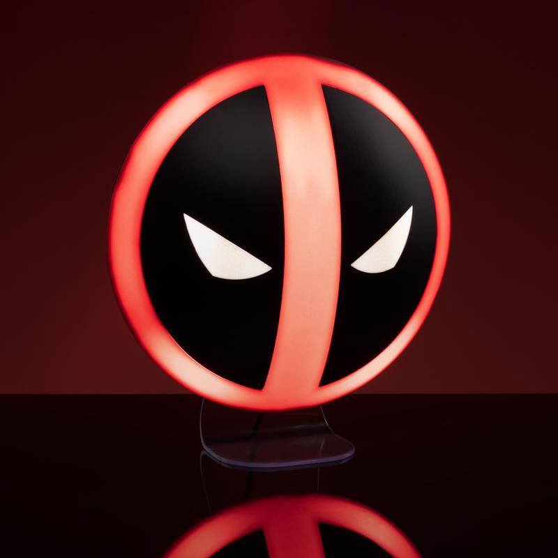 MARVEL: DEADPOOL - LAMPADA 3D: LOGO 10 CM - Disponibile in 2/3 giorni lavorativi Paladone