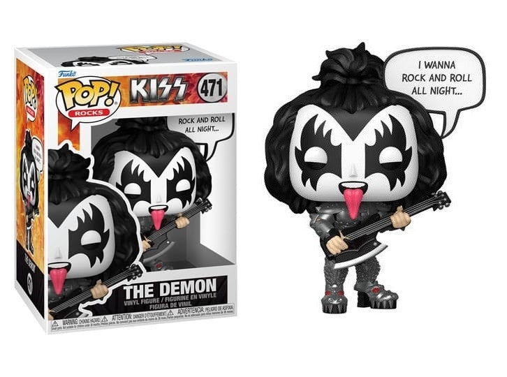 FUNKO POP Rocks Sayings: The Demon(R&R All Night) 9 cm Funko
